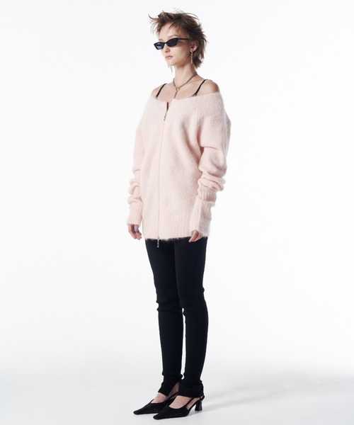 JOSE MOON（ジョゼムーン） カーディガン ZIP UP CARDIGAN/ジップ