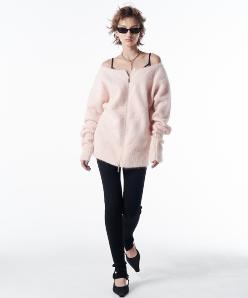 JOSE MOON（ジョゼムーン） カーディガン ZIP UP CARDIGAN/ジップ