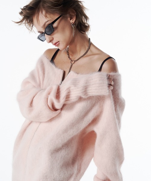 JOSE MOON（ジョゼムーン） カーディガン ZIP UP CARDIGAN/ジップ