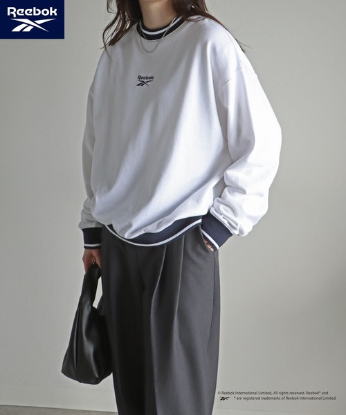 「COURO」 スウェットカットソー X-LARGE 杢グレー レディース_画像4