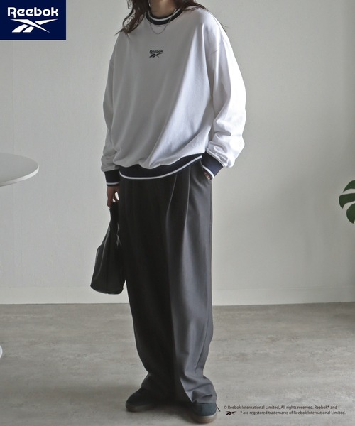 「COURO」 スウェットカットソー X-LARGE 杢グレー レディース_画像5