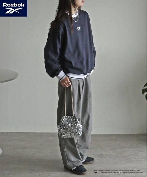 「COURO」 スウェットカットソー X-LARGE 杢グレー レディース_画像9