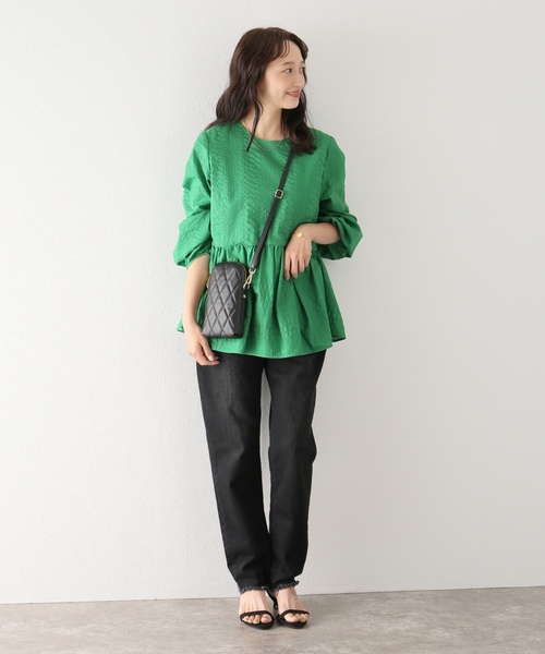 「La TOTALITE」 長袖ブラウス - ブラック レディース_画像10