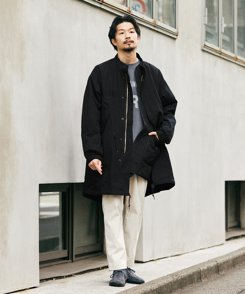 「417 EDIFICE」 コート LARGE ブラック メンズ_画像2