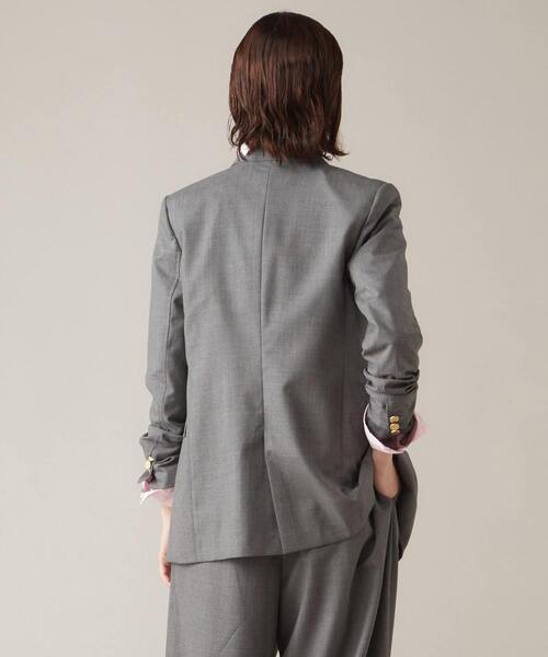 マルタンマルジェラ　MM6 レディース　テーラードジャケット グレー　L MM6（テーラードジャケット）のフリマアイテム一覧