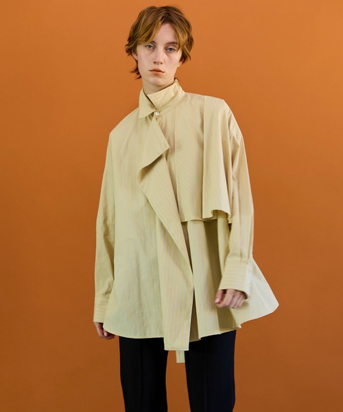 MAISON SPECIAL（メゾンスペシャル） ブラウス シャツ Asymmetrical