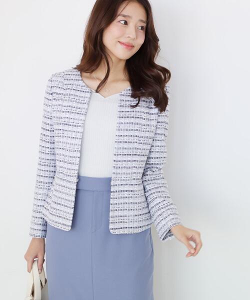 COUP DE CHANCE（クードシャンス） ジャケット ノーカラージャケット