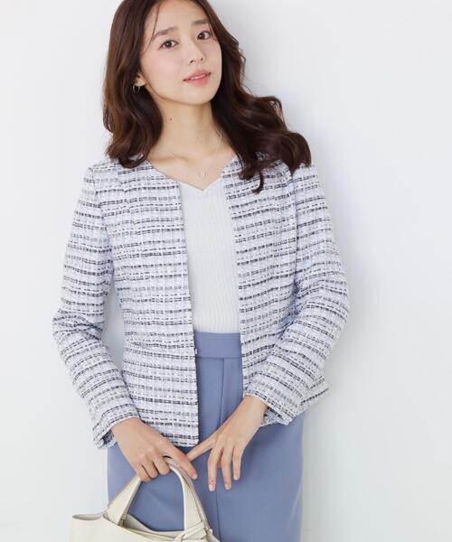 COUP DE CHANCE（クードシャンス） ジャケット ノーカラージャケット