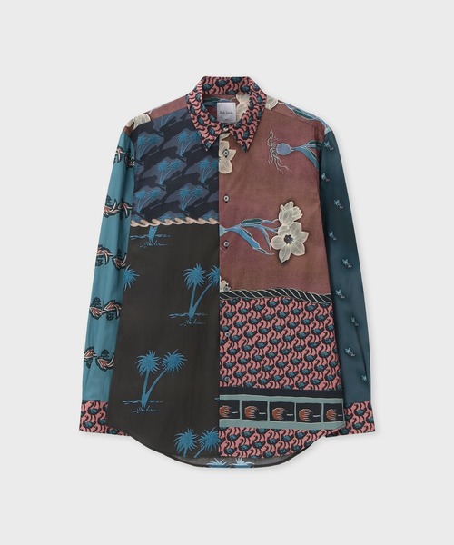 Paul Smith（ポール・スミス） シャツ ミックスアート プリントシャツ