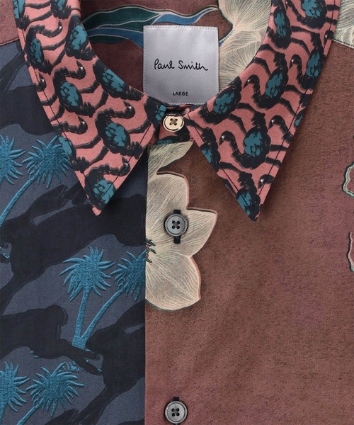 Paul Smith（ポール・スミス） シャツ ミックスアート プリントシャツ