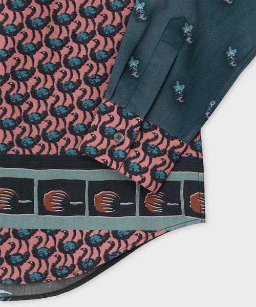 Paul Smith（ポール・スミス） シャツ ミックスアート プリントシャツ