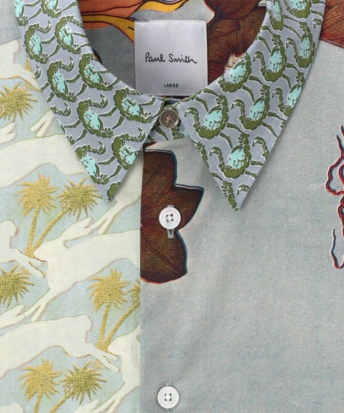 Paul Smith（ポール・スミス） シャツ ミックスアート プリントシャツ