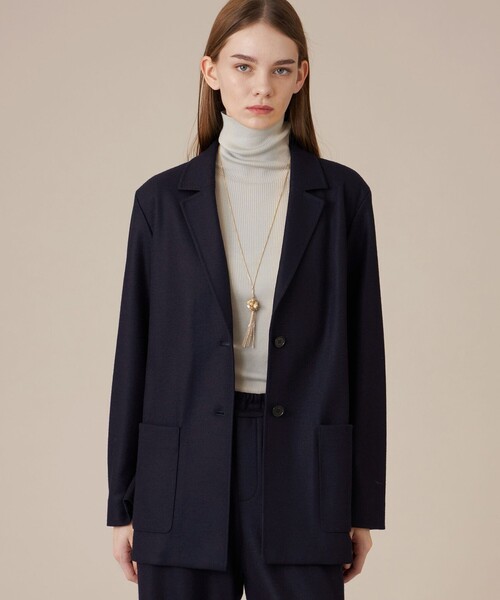 machattウールテーラードジャケット ボッテガ マルティネーゼ BOTTEGA MARTINESE ロングコート ウール