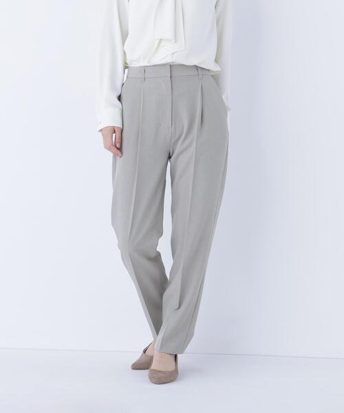 Natural Beauty Basic■美ラインパンツスーツ■セットアップ■S クラッシー SETUP ツータックパンツ | NATURAL BEAUTY BASIC