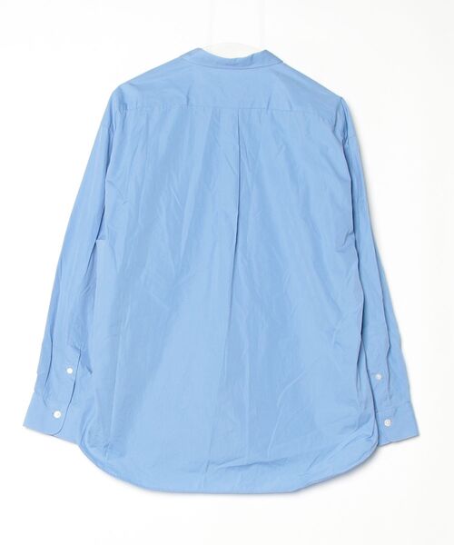 「THOMAS MASON」 長袖シャツ MEDIUM ロイヤルブルー メンズ_画像2