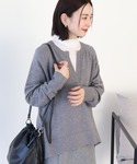 ニット セーター バイパチカフタンラグランニッ...の詳細画像3