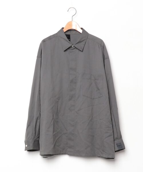 N.HOOLYWOOD COMPILE 長袖シャツ 40 グレー メンズ : ZOZOTOWN Yahoo
