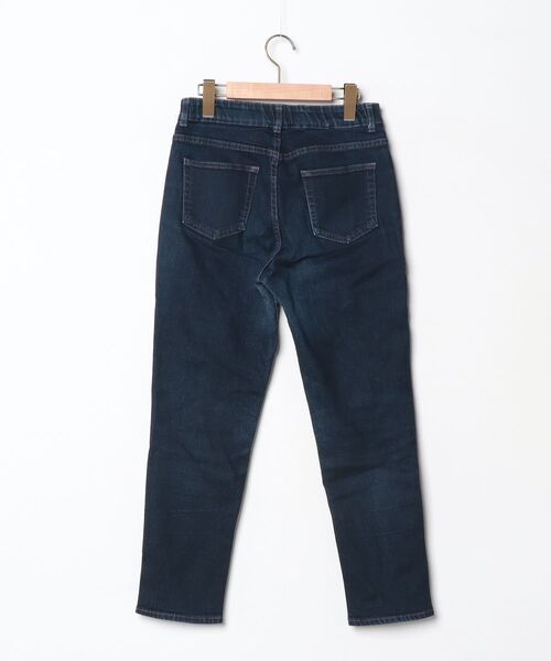 「GLOBAL WORK」 デニムパンツ L ネイビー レディース_画像2