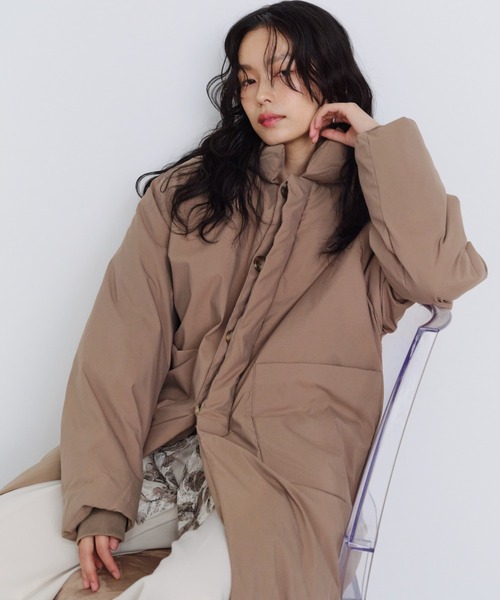 Shelly island（シェリーアイランド） ダウンコート ダウンジャケット