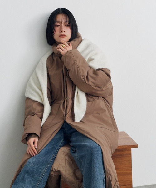 Shelly island（シェリーアイランド） ダウンコート ダウンジャケット