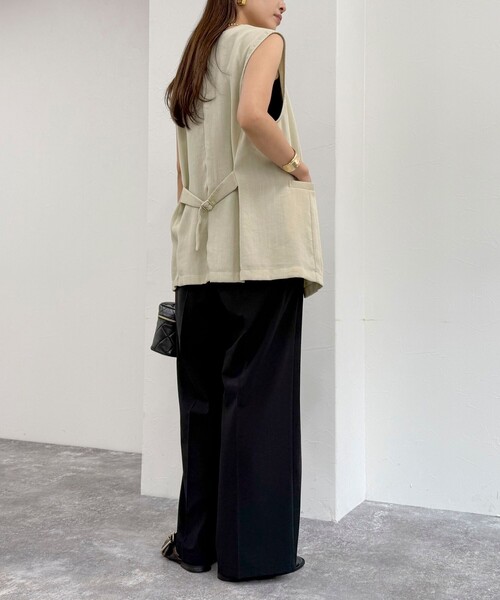 「fredy emue」 ベスト 38 ベージュ レディース_画像5