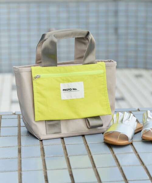 「FREAK'S STORE」 ハンドバッグ ONE SIZE グレー レディース_画像9