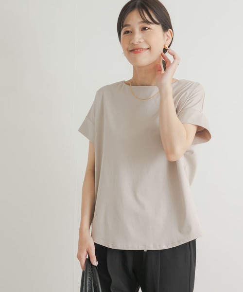 「URBAN RESEARCH DOORS」 半袖カットソー MEDIUM グリーン レディース_画像3