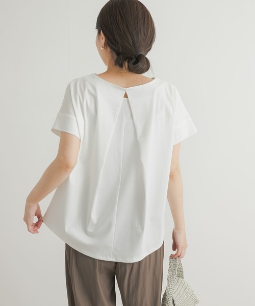 「URBAN RESEARCH DOORS」 半袖カットソー MEDIUM グリーン レディース_画像7