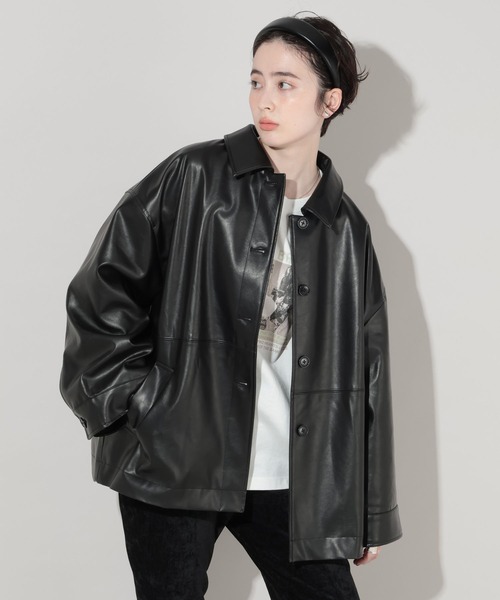 ジャケット・アウター user_ec7459a1 George's コート アウター アソートステンカラージャケット レディース