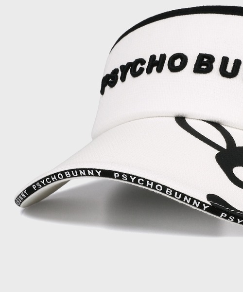 Psycho Bunny（サイコバニー） サンバイザー 「GOLF」アウトフレーム