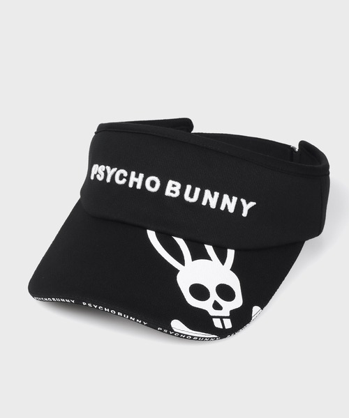 Psycho Bunny（サイコバニー） サンバイザー 「GOLF」アウトフレーム