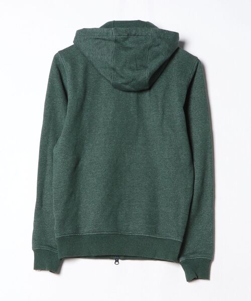 「LACOSTE」 ジップアップパーカー X-SMALL グリーン メンズ_画像2