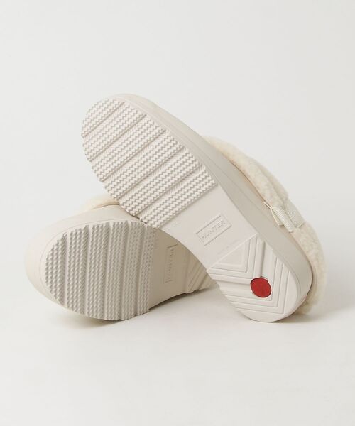 「HUNTER」 シューズ UK3 ホワイト レディース_画像3