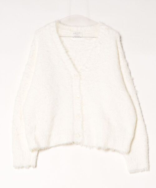 「NEUNA」 ニットカーディガン FREE アイボリー レディース_画像2