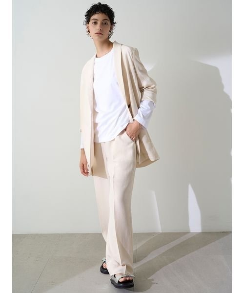 「styling/」 長袖カットソー ONE SIZE ブラック レディース_画像7