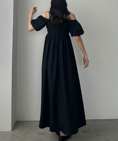 「Louere」 半袖ワンピース LARGE ダークグレー レディース_画像6
