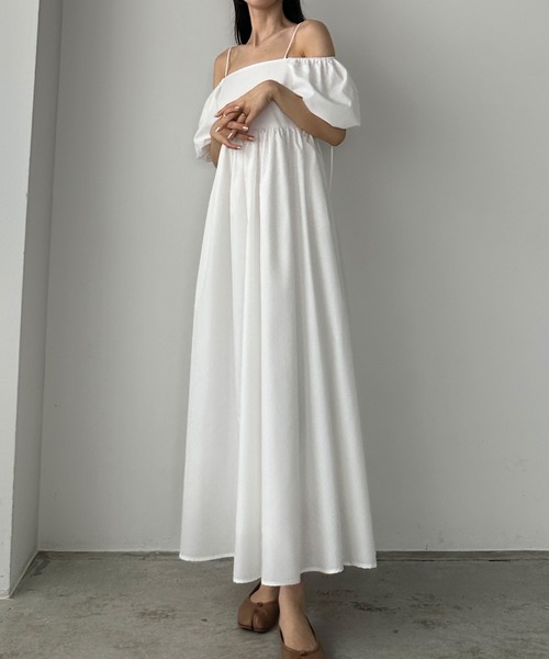 「Louere」 半袖ワンピース LARGE ダークグレー レディース_画像9