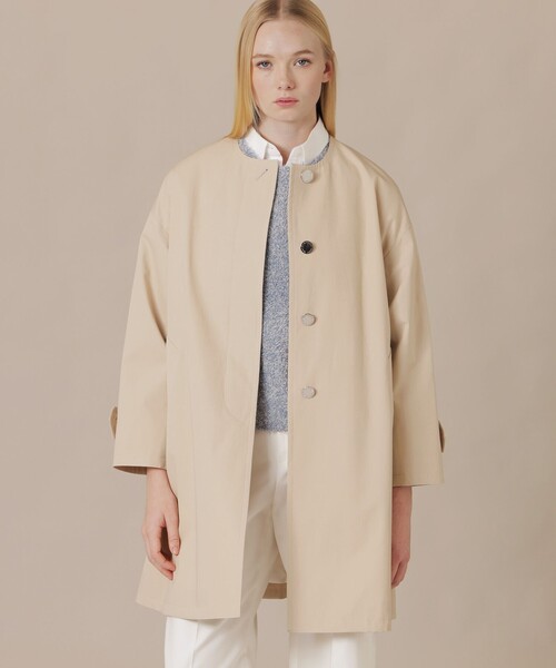 マッキントッシュロンドン　ノーカラーコート 冠婚葬祭にも MACKINTOSH LONDON（マッキントッシュ ロンドン） ノーカラーコート