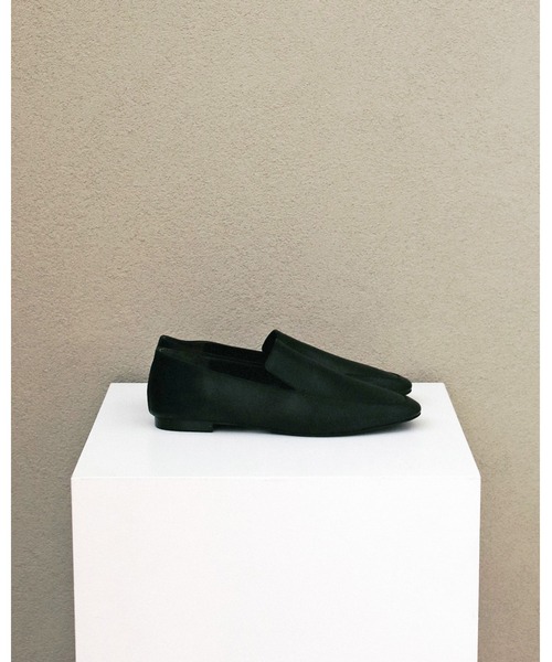 anuke（アンヌーク） ローファー Ecoleather Flat Loafers レディース