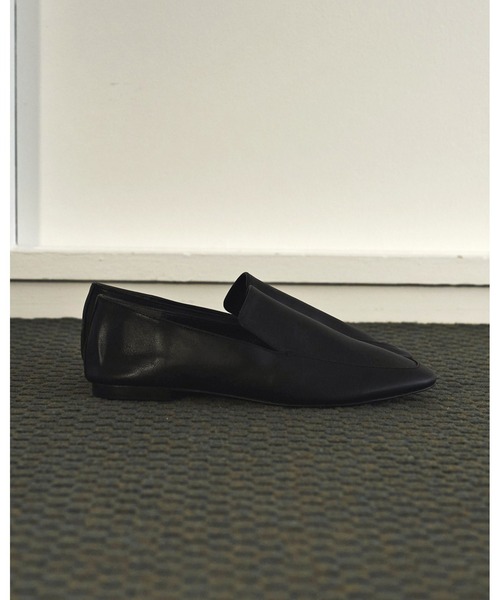 anuke（アンヌーク） ローファー Ecoleather Flat Loafers レディース