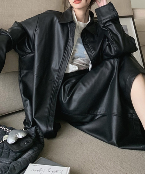 「c.u.l」 ジャケット M ブラック レディース_画像2