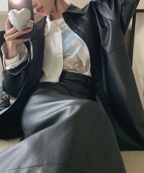 「c.u.l」 ジャケット M ブラック レディース_画像5