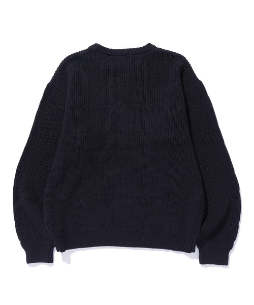 「XLARGE」 長袖ニット L ブラック メンズの画像