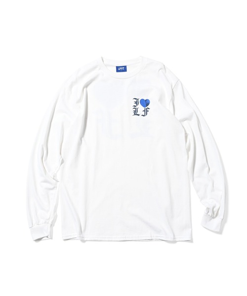 「Lafayette」 長袖Tシャツ L ライトブルー メンズ_画像4