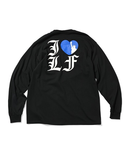 「Lafayette」 長袖Tシャツ L ライトブルー メンズ_画像6