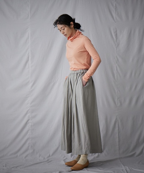 「IKKUNA」 長袖カットソー 1 イエロー レディース_画像7