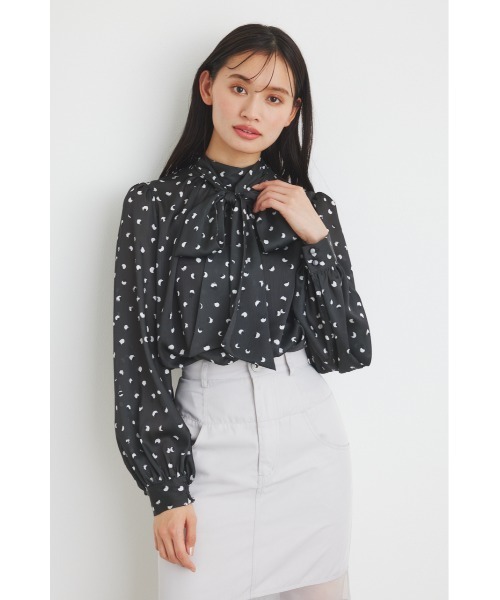 「rienda」 長袖ブラウス FREE ブルー系その他3 レディース_画像7