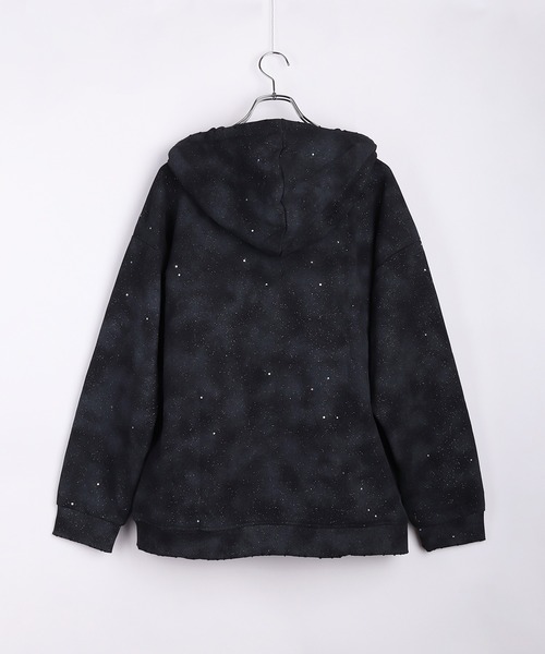 「WESTSEA」 ジップアップパーカー L ブラック メンズ_画像3