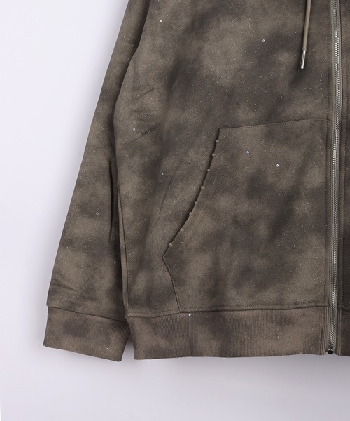 「WESTSEA」 ジップアップパーカー L ブラック メンズ_画像7