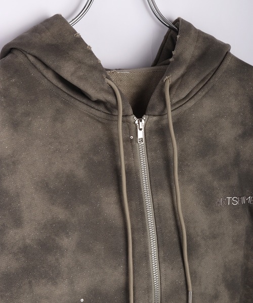 「WESTSEA」 ジップアップパーカー L ブラック メンズ_画像8